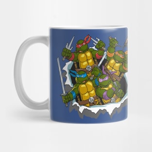 They are the amazing and incredible Teenage Mutant Ninja Turtles Mug